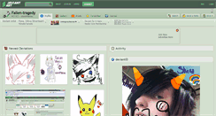Desktop Screenshot of fallen-tragedy.deviantart.com
