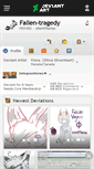 Mobile Screenshot of fallen-tragedy.deviantart.com