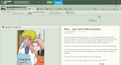 Desktop Screenshot of animefanforever123.deviantart.com