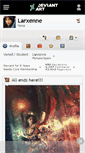Mobile Screenshot of larxenne.deviantart.com
