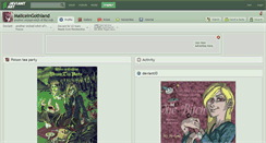 Desktop Screenshot of maliceingothland.deviantart.com