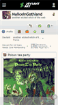 Mobile Screenshot of maliceingothland.deviantart.com