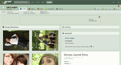 Desktop Screenshot of carry-a-gun.deviantart.com