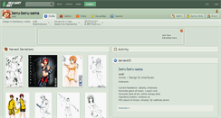 Desktop Screenshot of beru-beru-sama.deviantart.com