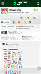 Mobile Screenshot of okami-hu.deviantart.com