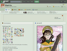 Tablet Screenshot of okami-hu.deviantart.com