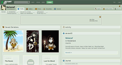 Desktop Screenshot of belzenef.deviantart.com