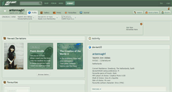 Desktop Screenshot of antennagirl.deviantart.com