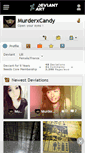 Mobile Screenshot of murderxcandy.deviantart.com