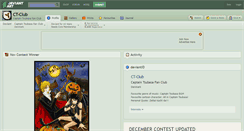 Desktop Screenshot of ct-club.deviantart.com