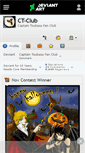 Mobile Screenshot of ct-club.deviantart.com