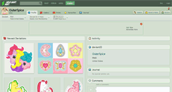 Desktop Screenshot of outerspice.deviantart.com