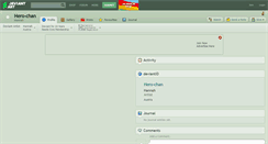 Desktop Screenshot of hero-chan.deviantart.com