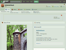 Tablet Screenshot of kelbellestock.deviantart.com