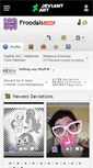 Mobile Screenshot of froodals.deviantart.com