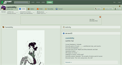 Desktop Screenshot of comickitty.deviantart.com