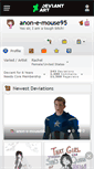 Mobile Screenshot of anon-e-mouse95.deviantart.com