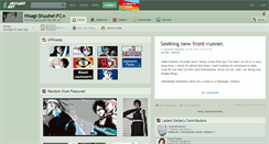 Desktop Screenshot of hisagi-shuuhei-fc.deviantart.com