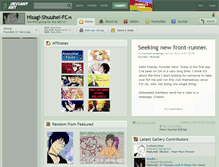 Tablet Screenshot of hisagi-shuuhei-fc.deviantart.com