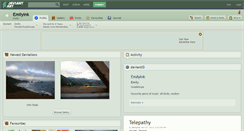 Desktop Screenshot of emilyink.deviantart.com