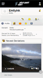 Mobile Screenshot of emilyink.deviantart.com