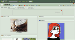 Desktop Screenshot of foxlingtm.deviantart.com