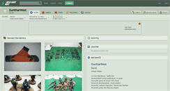 Desktop Screenshot of guntharwest.deviantart.com