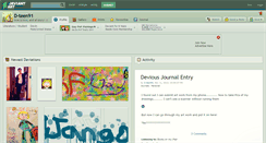 Desktop Screenshot of d-teen91.deviantart.com