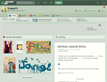 Tablet Screenshot of d-teen91.deviantart.com
