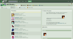Desktop Screenshot of mlp-fim-art.deviantart.com