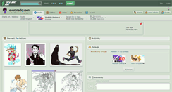 Desktop Screenshot of everyredqueen.deviantart.com