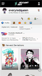 Mobile Screenshot of everyredqueen.deviantart.com
