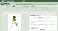 Desktop Screenshot of dbznewcomer.deviantart.com