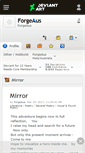 Mobile Screenshot of forgeaus.deviantart.com