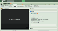 Desktop Screenshot of dragoninlondon.deviantart.com