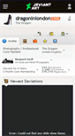 Mobile Screenshot of dragoninlondon.deviantart.com
