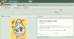 Desktop Screenshot of ameliacarys.deviantart.com