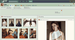 Desktop Screenshot of cren.deviantart.com