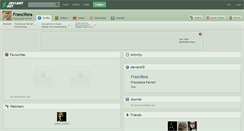 Desktop Screenshot of francifera.deviantart.com