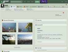 Tablet Screenshot of misii.deviantart.com