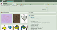Desktop Screenshot of mito2000.deviantart.com