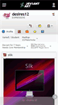 Mobile Screenshot of desires12.deviantart.com