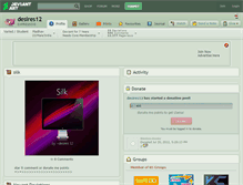 Tablet Screenshot of desires12.deviantart.com