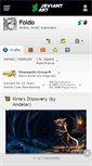 Mobile Screenshot of foldo.deviantart.com
