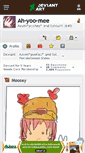 Mobile Screenshot of ah-yoo-mee.deviantart.com