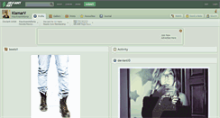 Desktop Screenshot of klamarv.deviantart.com