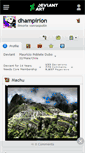 Mobile Screenshot of dhampirion.deviantart.com