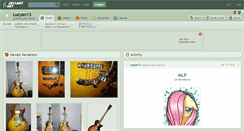 Desktop Screenshot of lucyan13.deviantart.com