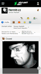 Mobile Screenshot of hermit-cz.deviantart.com