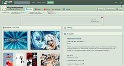Desktop Screenshot of kitty-manynames.deviantart.com